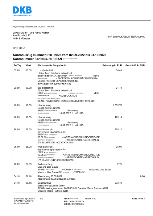 dkb deutsche kreditbank ag p1/3