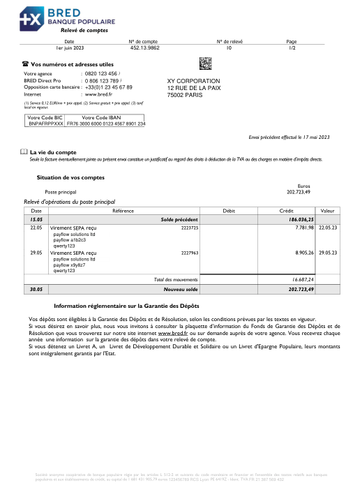 bred banque populaire p1/2