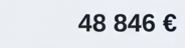 Reference tax income after the AI edit: 48,846 euros