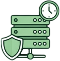 Symbol für Uptime-SLA